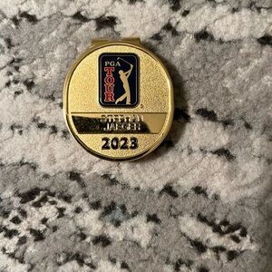 Money clip. Gold. Pga tour